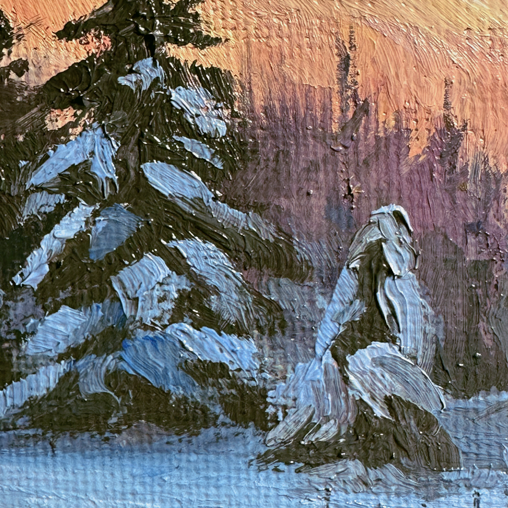 Esjan in the winter sun