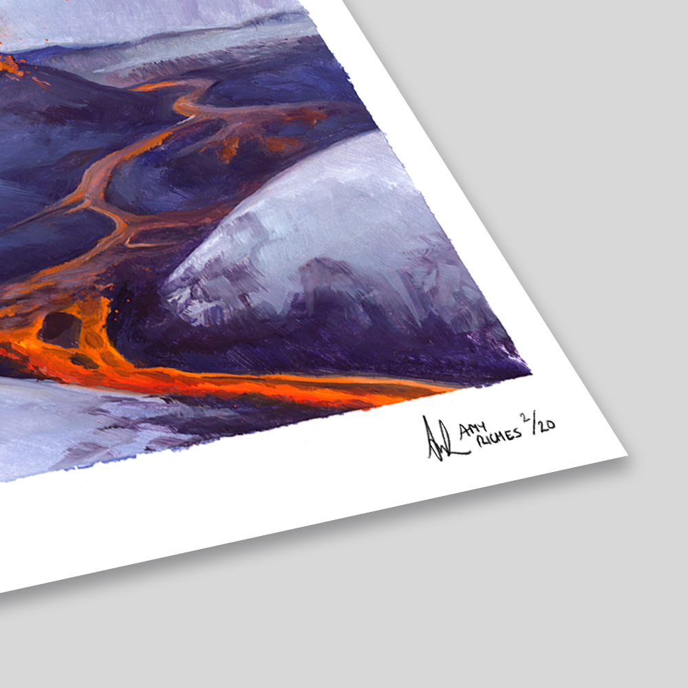 Fire & Ice - Duo print set