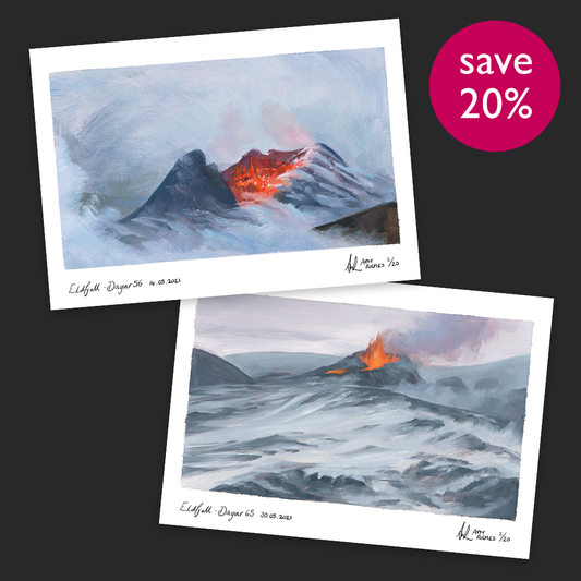 Battle of the Elements - Duo print set