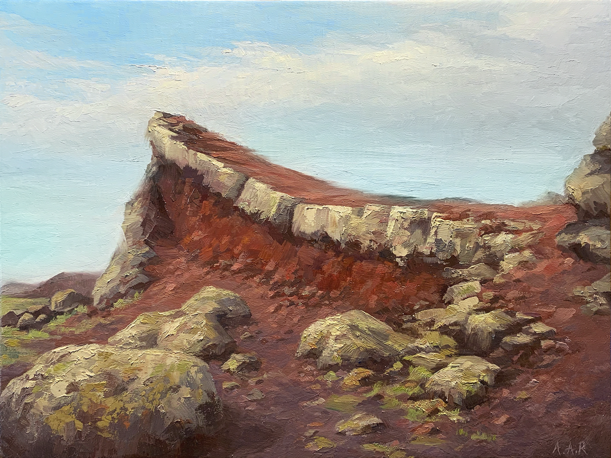 Rauðhólar, Ljósuklettur