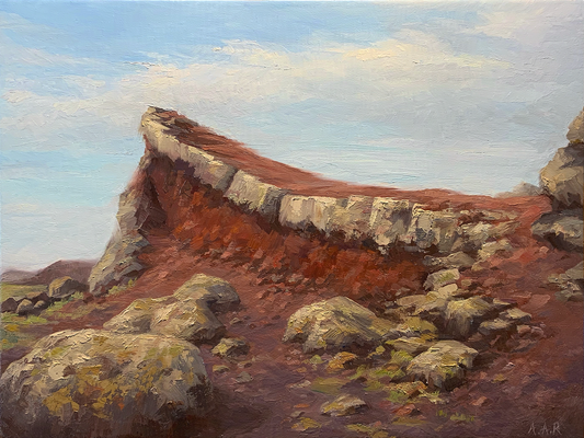 Rauðhólar, Ljósuklettur