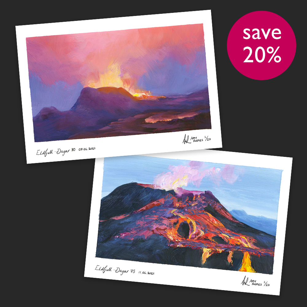 Explosion of Colour - Duo print set