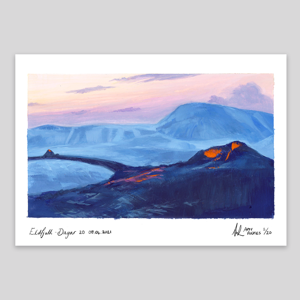 Fire & Ice - Duo print set