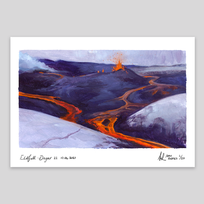 Fire & Ice - Duo print set