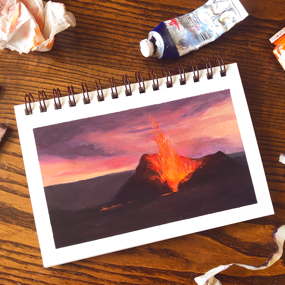 Volcano - Day 40 | 28.04.2021