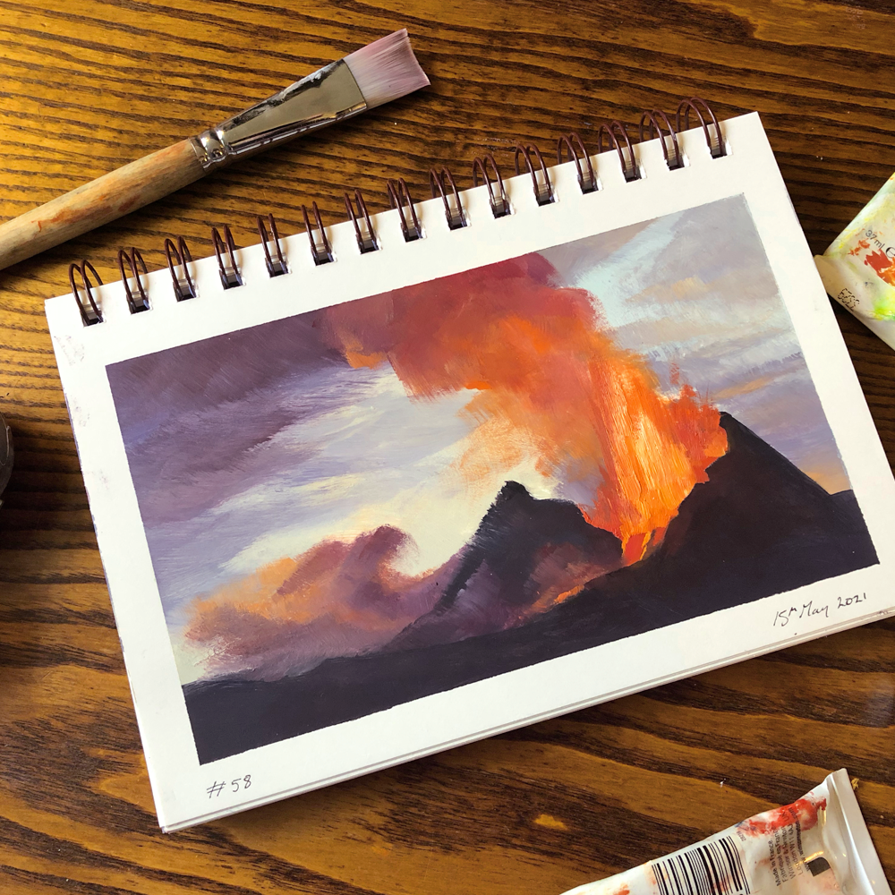 Volcano - Day 58 | 15.05.2021