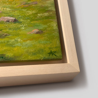 Strolling through the lava channel